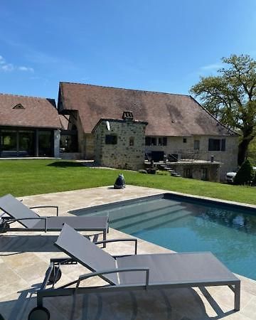 Agreable Chambre D Hote Avec Piscine Et Jacuzzi Thégra Exteriör bild